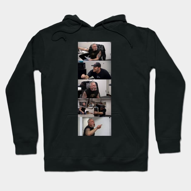 American Chopper Argument Meme Hoodie by FlashmanBiscuit